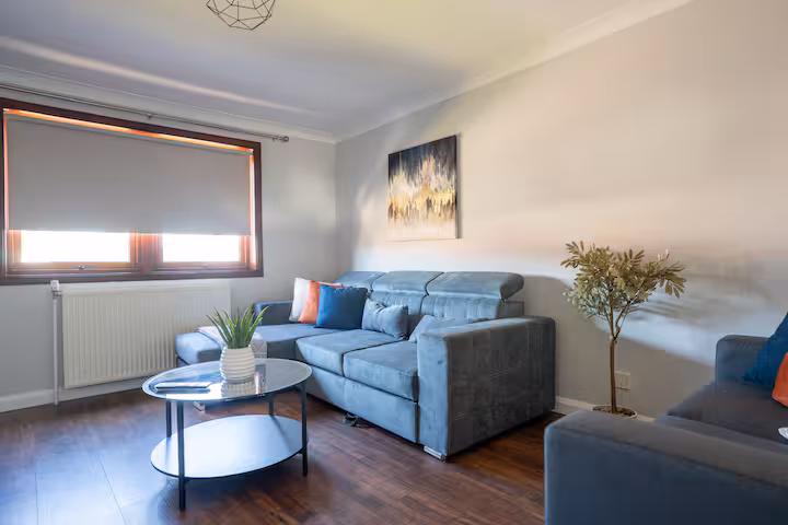 Furnished Sofa in Fully Furnished Short Term Rental Properties in Alloa